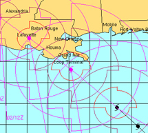 L'uragano Gustav 
nel Golfo del Messico